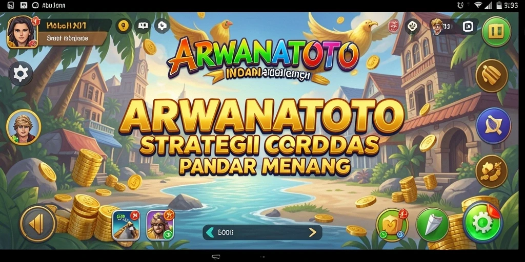 Tampilan menarik dari gameplay strategi ARWANATOTO yang penuh tantangan.