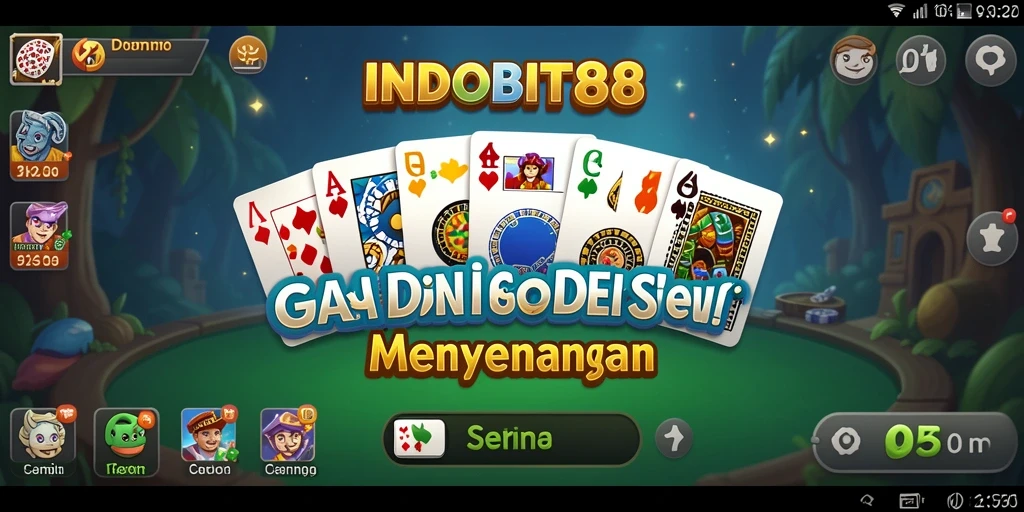 Tampilan gameplay seru dan interaktif di INDOBIT88.