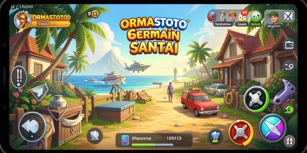 Screenshot gameplay ORMASTOTO menampilkan keseruan bermain.