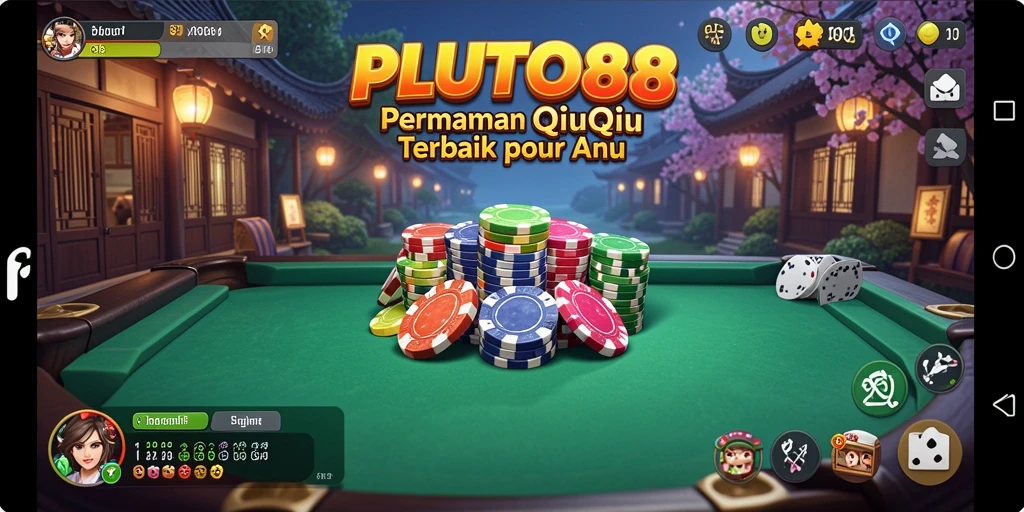 Tampilan gameplay menarik dari PLUTO88 dengan fitur QiuQiu.