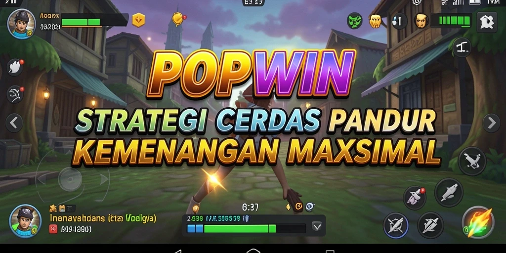 Tampilan gameplay POPWIN yang mendebarkan dan penuh strategi.