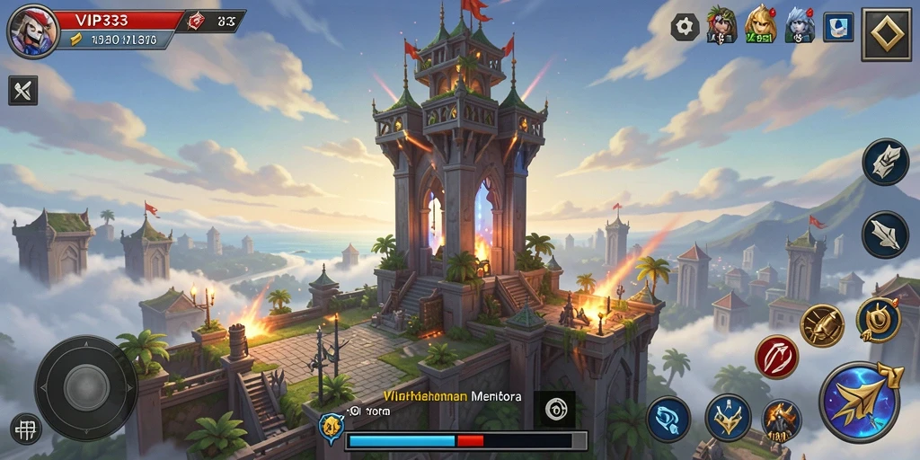 Gameplay menakjubkan Tower Defense di VIP333 dengan strategi menara.