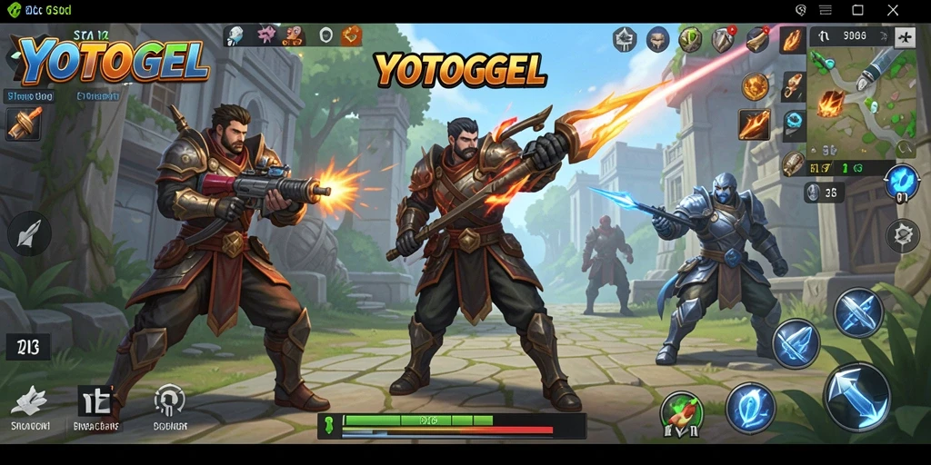 Tampilan menarik dari gameplay YOTOGEL yang penuh strategi.